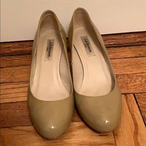 LK Bennett Nude Wedges